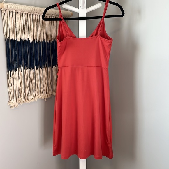 Kismet A-line Summer Dress, Coral, Size XS - Picture 4 of 7